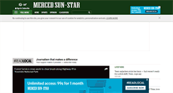 Desktop Screenshot of mercedsunstar.com